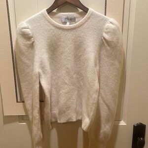 Women's Cream Sweater - Crew Neck